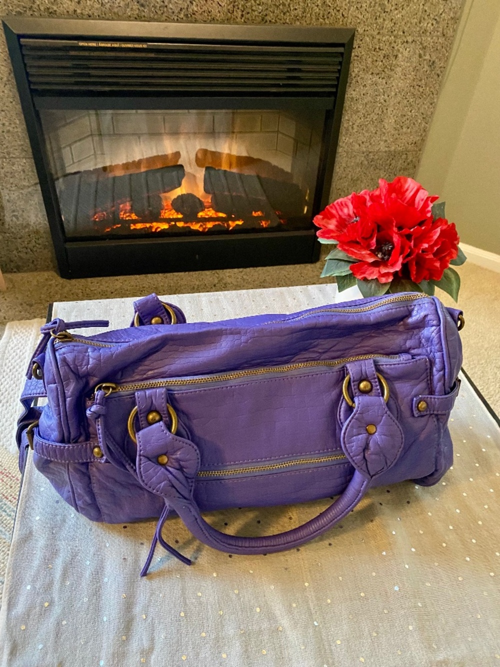 Women’s Kimchi Blue Purple Purse/Crossbody Bag